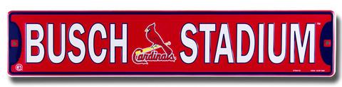 Busch Stadium St. Louis Cardinals Street Sign image