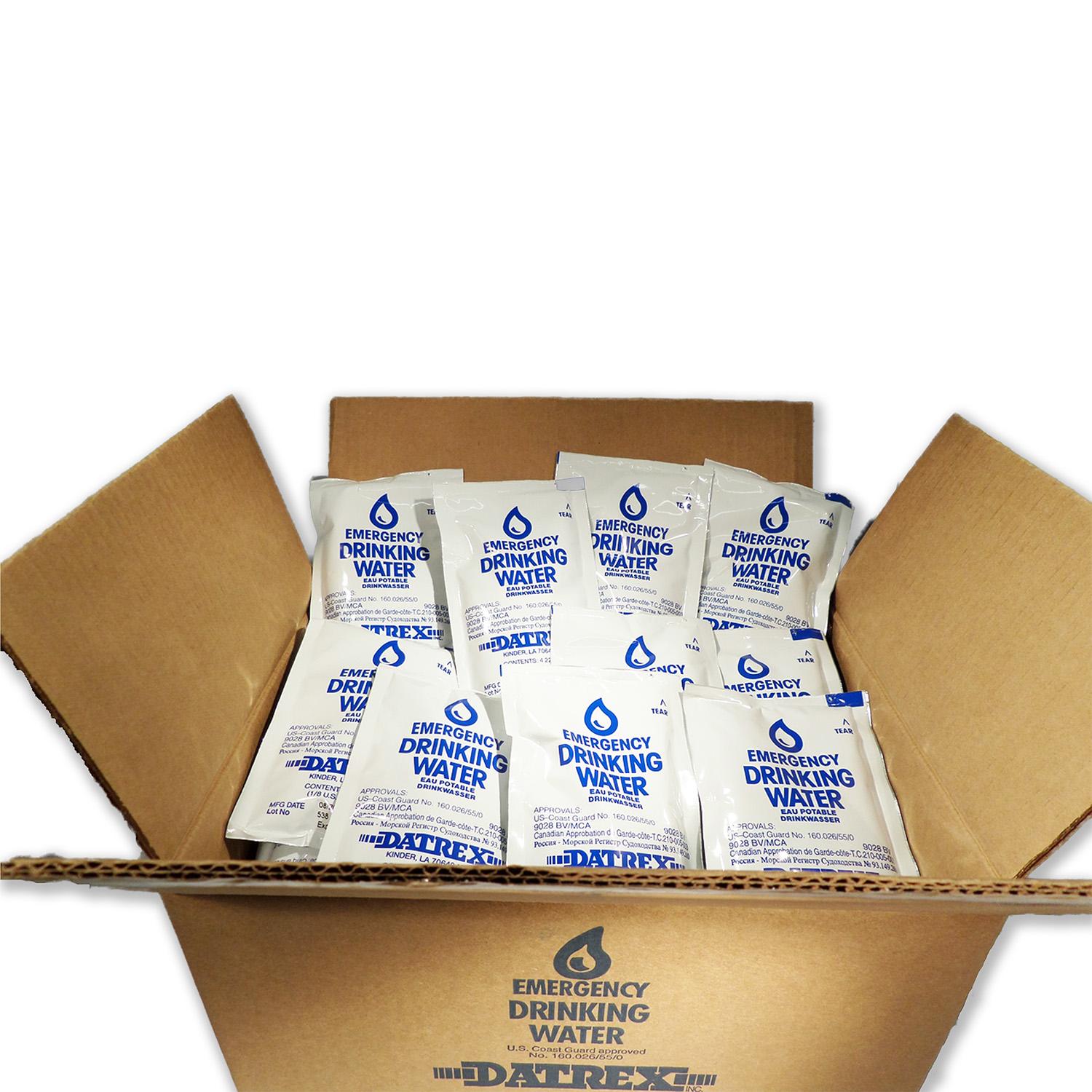 Emergency Water Pouch - 4.227 FL OZ. - Case of 64 image