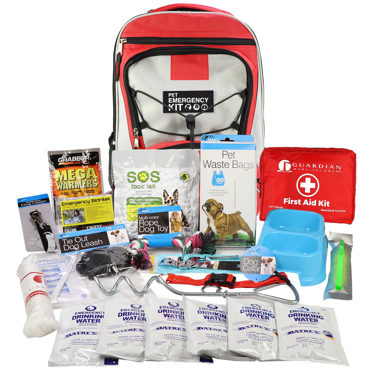 Deluxe Dog Survival Kit, Backpack image