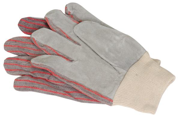 Leather Palm Work Gloves image