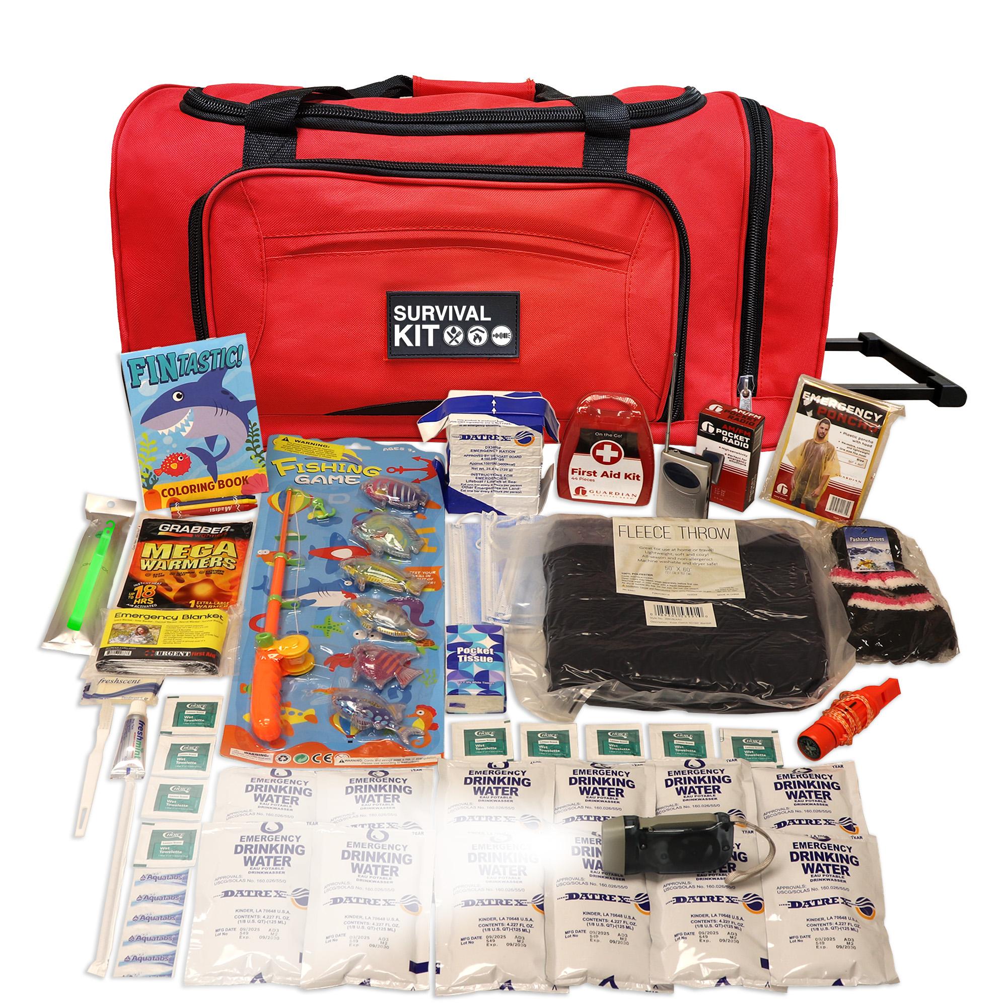 Children's Survival Kit, Rolling Bag