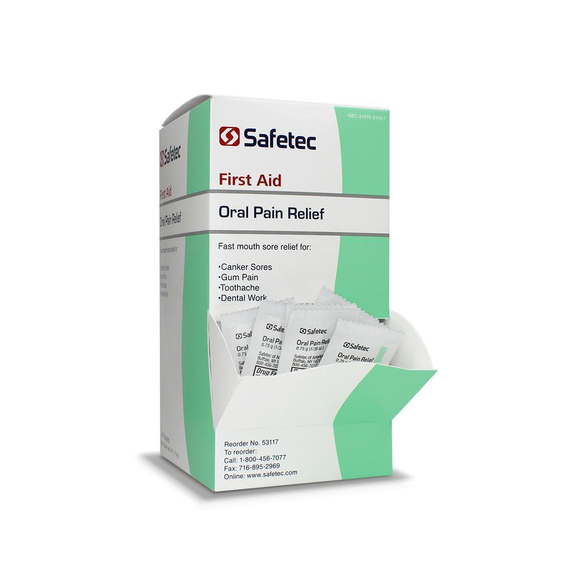 Oral Pain Relief Gel .75 g Packet, 144 Per Box image