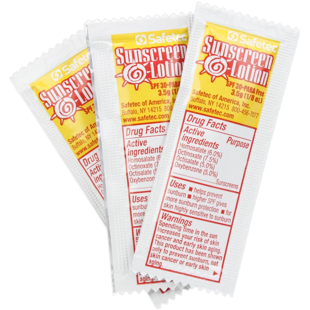 Sunscreen, 3.5 g. (.123 oz.) Pouch, 1 each image