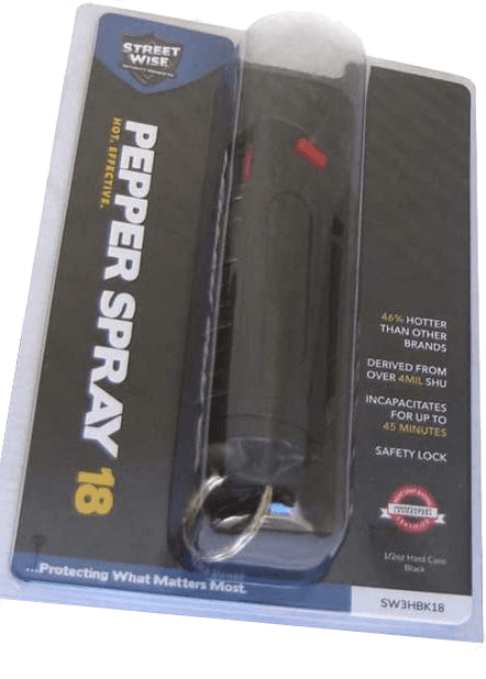 Pepper Spray 1/2 oz with Key Ring Pouch image