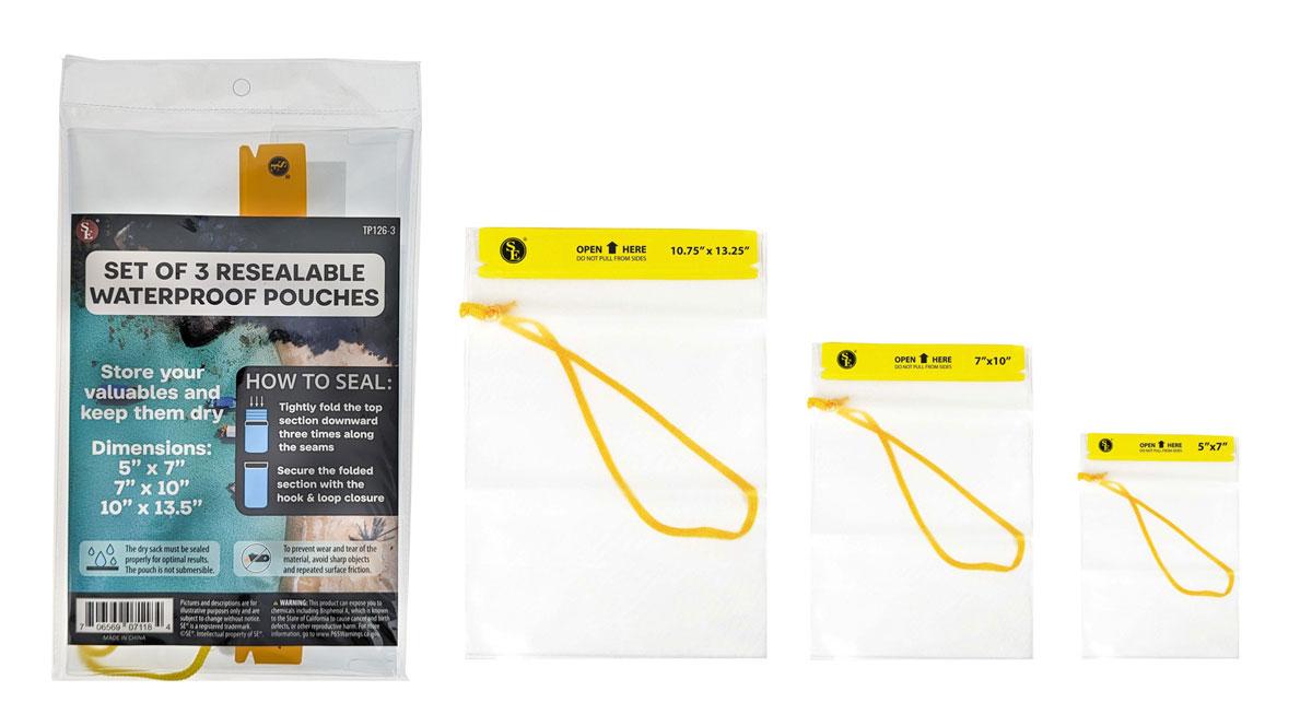 Waterproof Utility Pouch, Set of 3 image