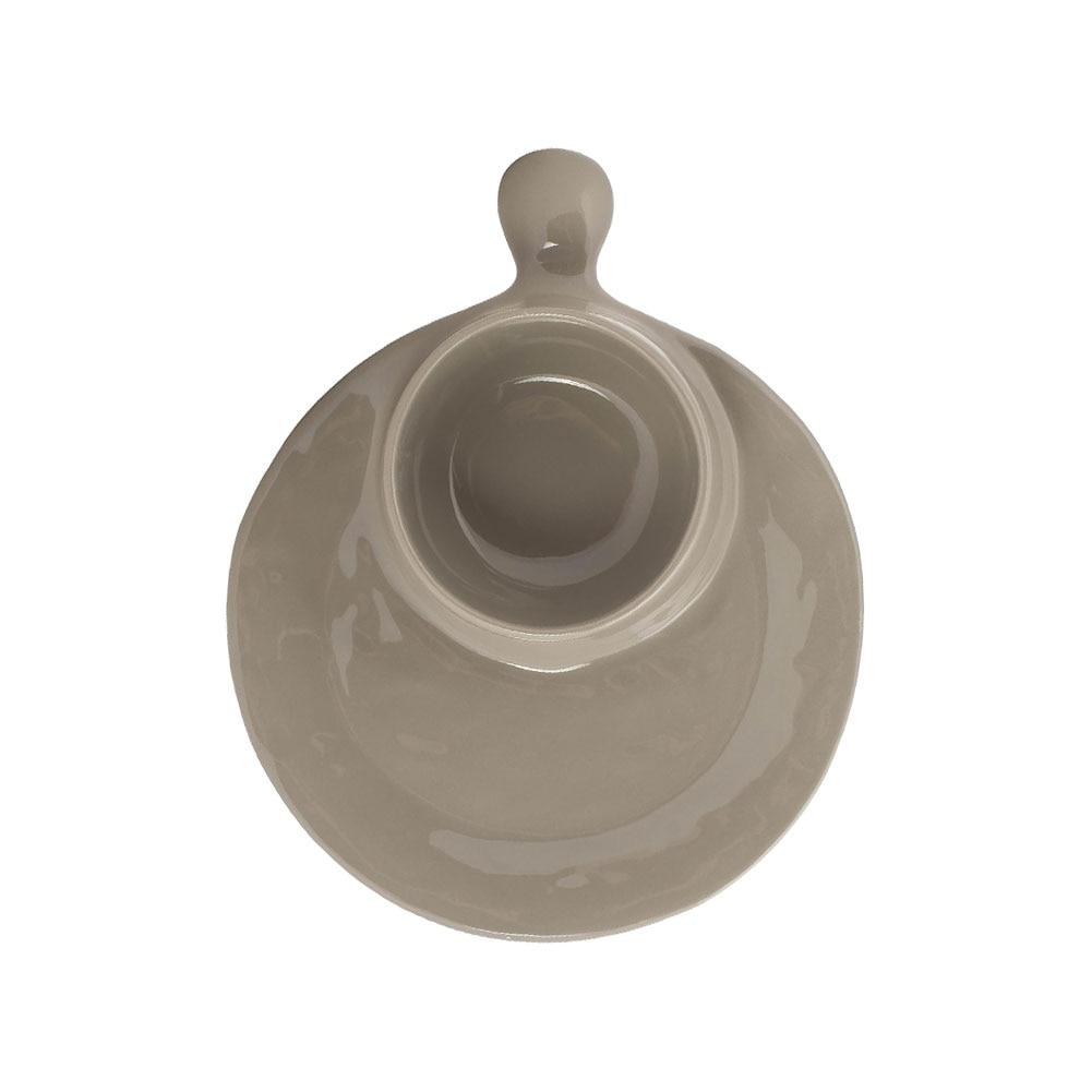 Demdaco Soup & Sandwich Plate, Artisan Dark Stoneware 11.7"x9''x2.5''H NO ONLINE SALES image