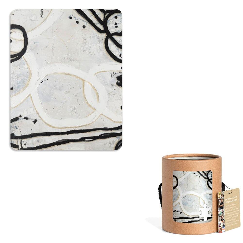 Demdaco Art Lifting 120 Piece Black & White 8x10, Puzzle In Gift Box NO ONLINE SALES image