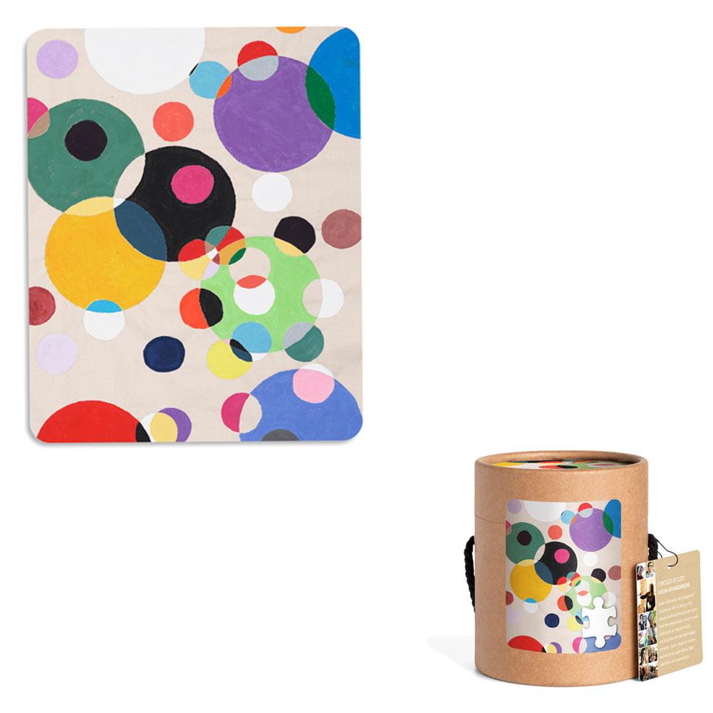 Demdaco Art Lifting 120 Piece Circles Of Life 8x10, Puzzle In Gift Box NO ONLINE SALES image