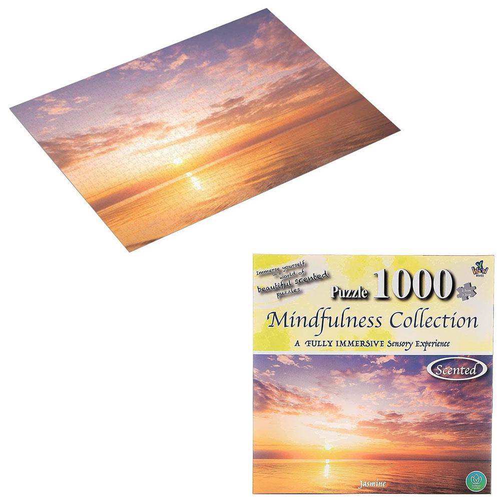 Y Wow Mindfulness Collection Jasmine Scented Wellness 1000pc Puzzle 19"x26" image