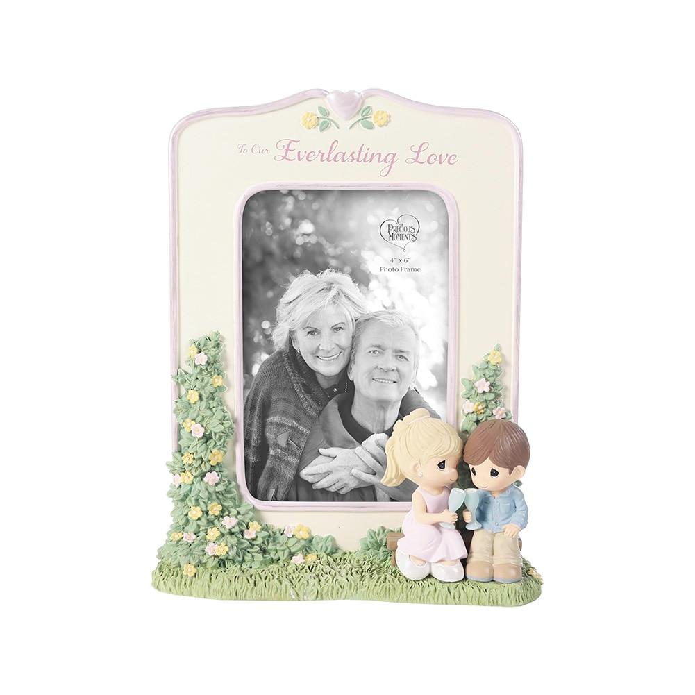 PM Toasting Couple Everlasting Love Photo Frame, Resin, 6.5"x8"H NO INTERNET SALES image