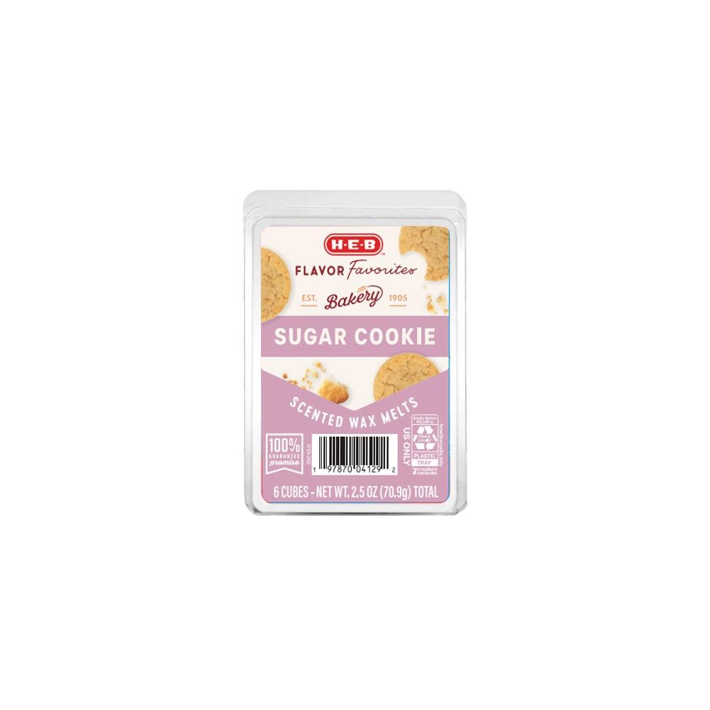 HEB Flavor Favorites Bakery Scented Wax Melts, Sugar Cookie 2.5oz image