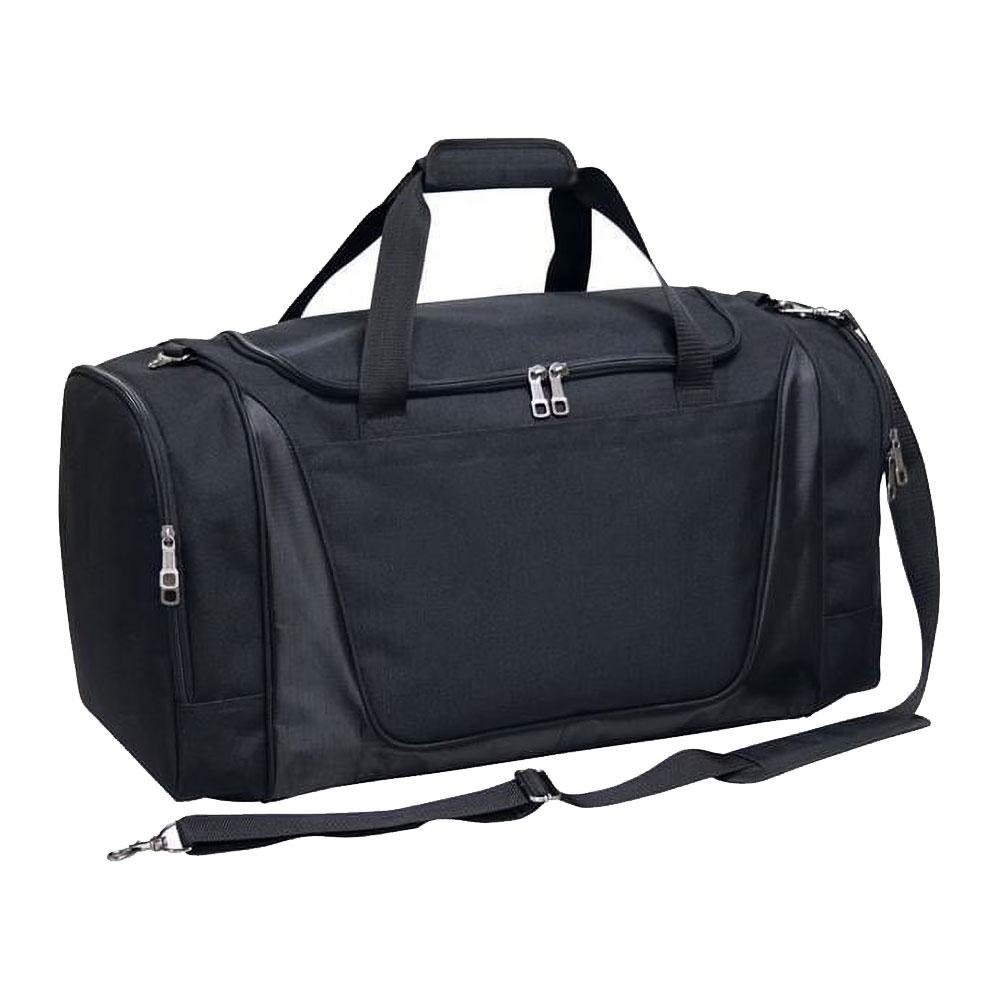 Departure Duffle Bag, Black, 600D Polyester,12"x22"x13"H PP$ 52.95 image