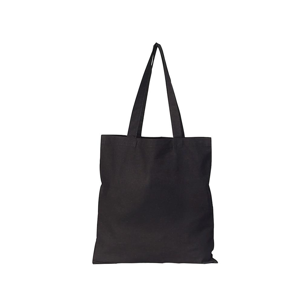 Preferred Nation Economy Cotton Tote, Black, 14.5"x15"H image