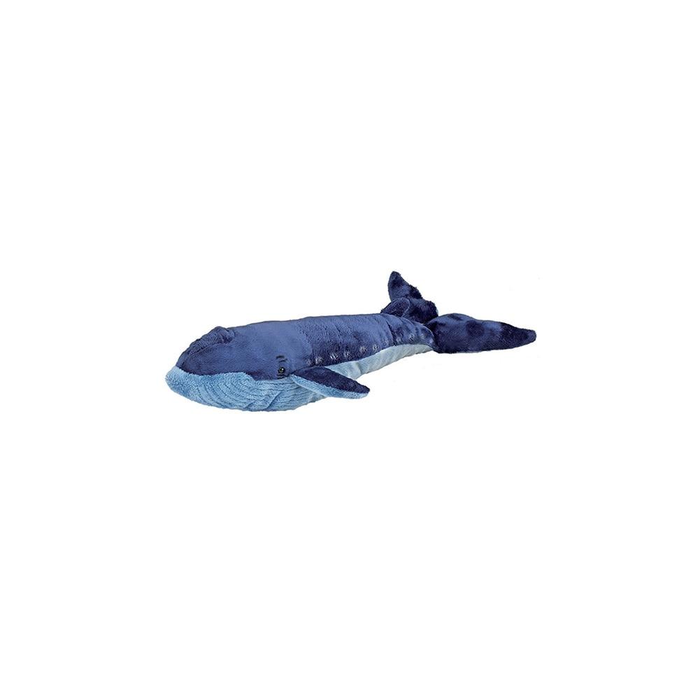Nature Planet Conservation Critters Blue Whale Plush, Polyester, 4"Wx18"L image