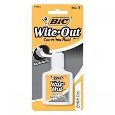 Bic Wite Out Foam Brush image