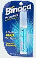 Binaca Breath Spray Pepper Mint 0.2 oz image