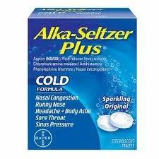 Alka Seltzer Plus Cold 2-pack Dispenser Box image