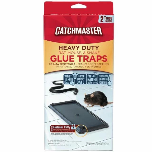 "Catchmaster 102-Baited Mouse Glue Trap, 2-Pk"
