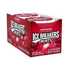 Ice Breakers Mint Cinnamon Mints 1.5oz, 8ct image