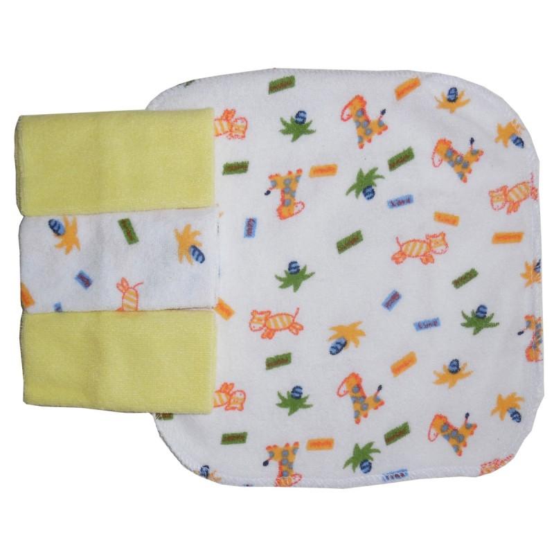 Terry Wash Cloth Variety 4-Pack