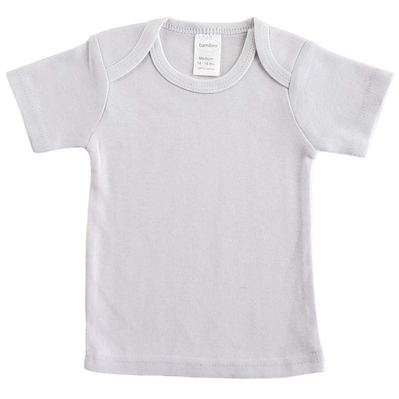 Bambini Interlock White Short Sleeve T-Shirt image