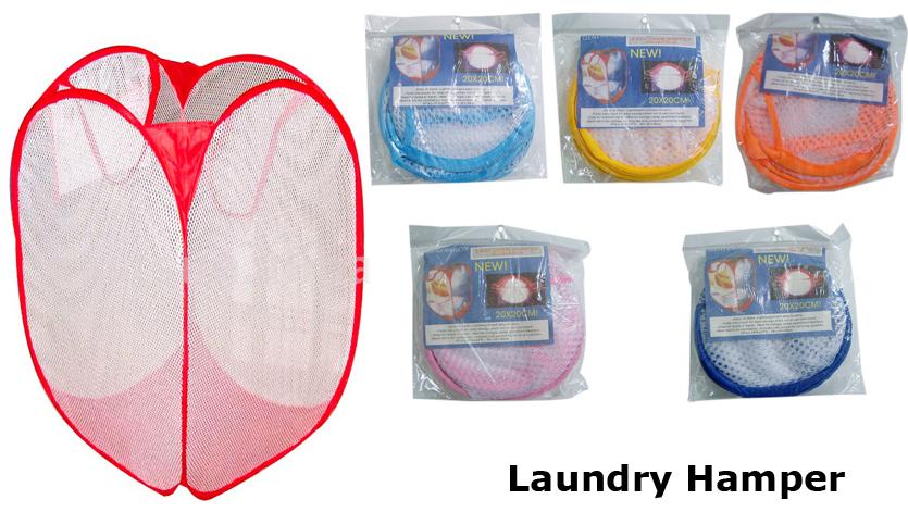 Wholesale Laundry Hamper - Big Mesh Hampers - 72 Hampers