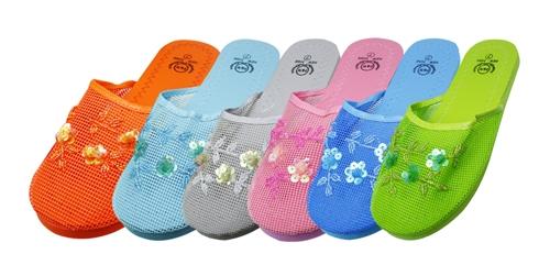 Women's Slippers - Chinese Mesh Slippers - 1 Pair image
