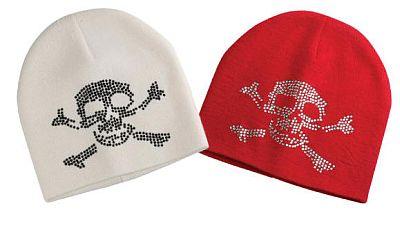 Wholesale Skull and Cross Bones Beanies Hat – 1 Doz image