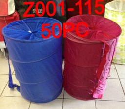 Wholesale Laundry Hampers - Big Folding Hampers - 5 Pieces image