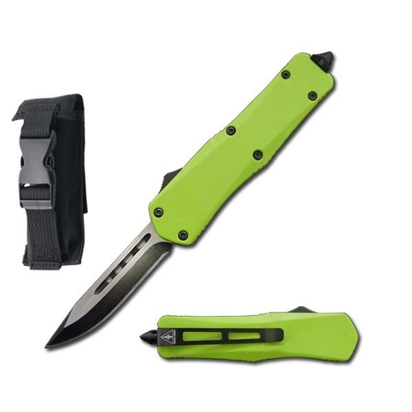 7" Green Tactical Recon OTF Combat Knife image