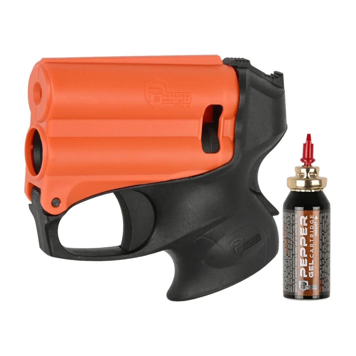 P2P PGS II Compact Pepper Gel Launcher Self Defense Pistol with Flashlight image