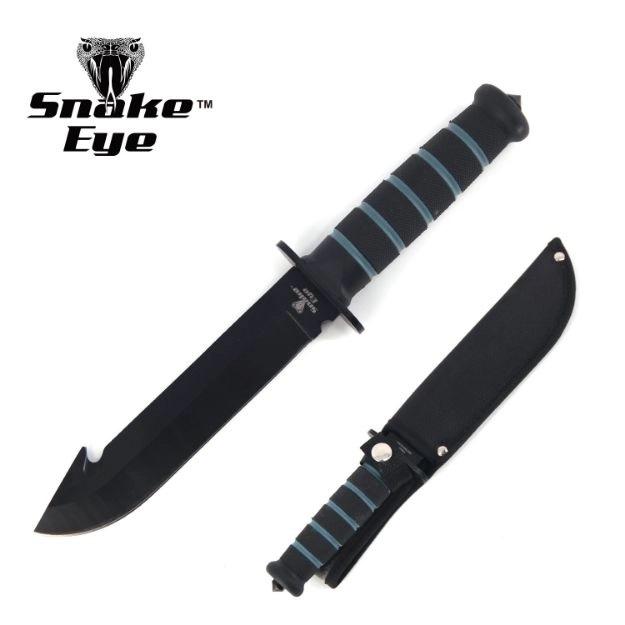 12" Fixed Blade Hunting Knife - Gut Hook Blade image