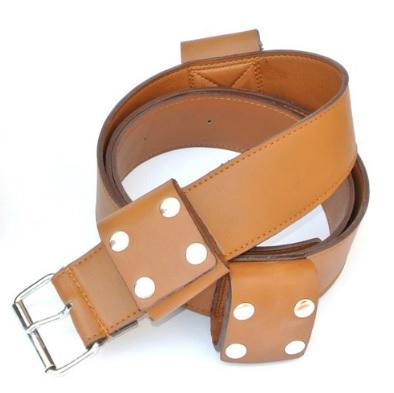Medieval Warrior Brown Leather Belt Sword Holder image
