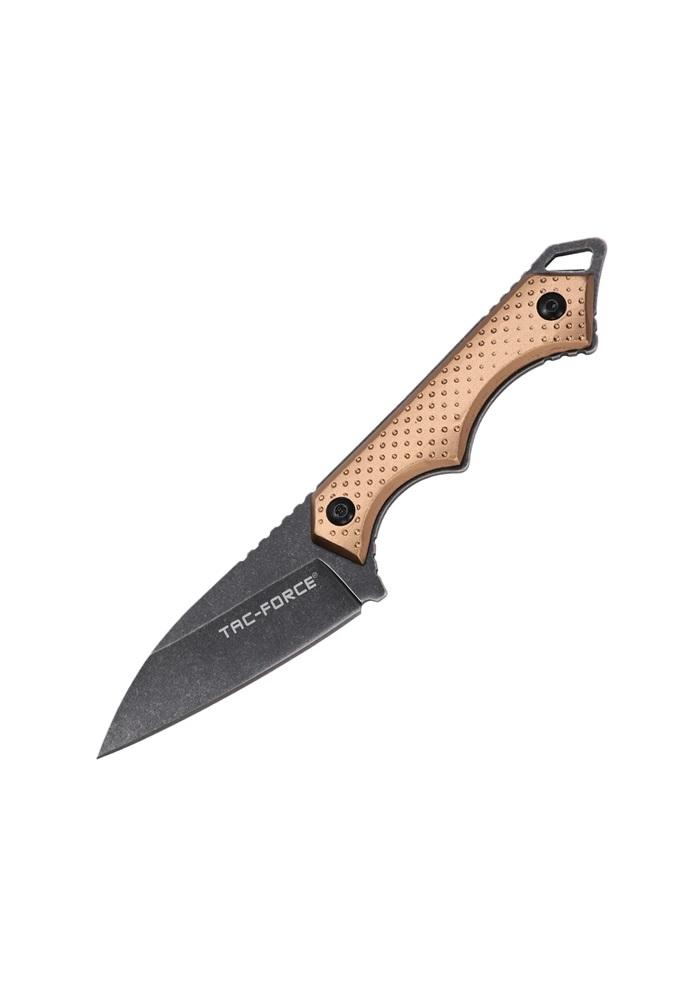 7.05 Inch Fixed Blade Knife | Brown G10 Handle