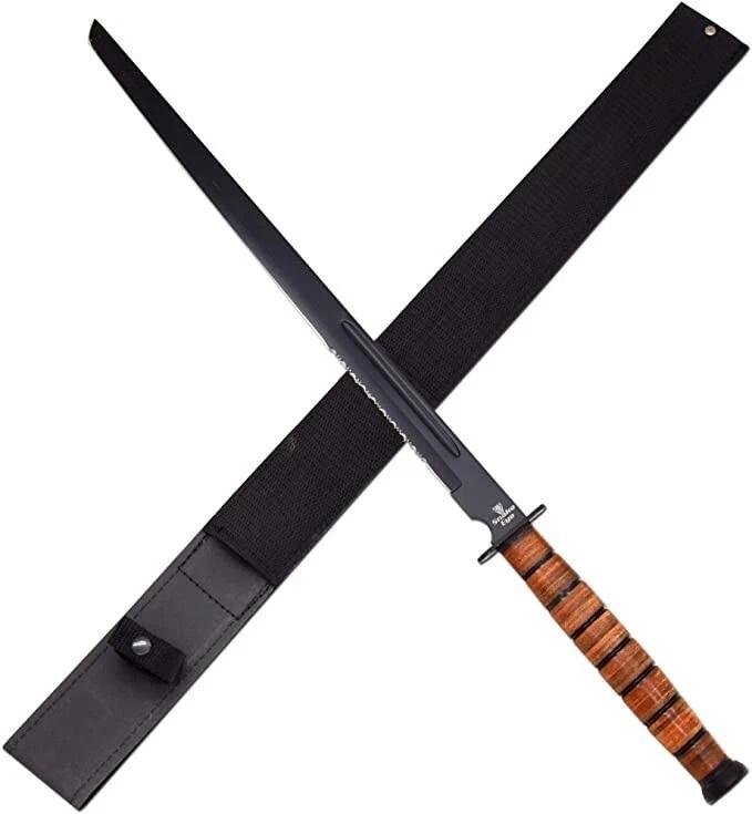 28" WWII US Army Tanto Style Tactical Mini Sword image