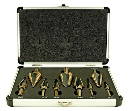 9 - pc. Step Drill Set - SAE image