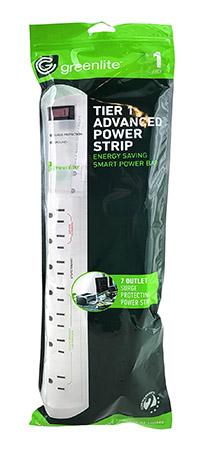 Tier 1 Advanced Power Strip Surge Protector - GreenLite image