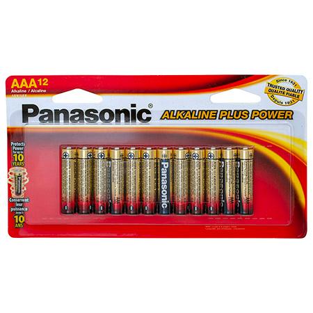 12-pc. AAA Panasonic Alkaline Battery image