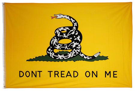 4' x 6' Gadsden Don't Tread on Me Flag image