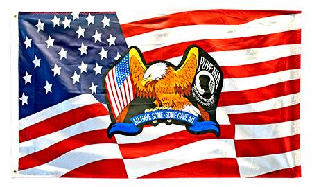 3' x 5' All Gave Some Some Gave All American Flag image
