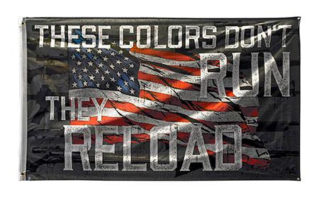 3' x 5' Second Amendment American Flag featuring These Colors Don't... image