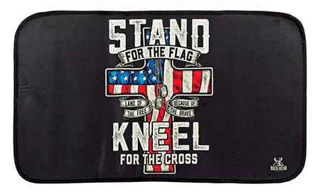 Stand for the Flag Kneel for the Cross Land of the Free Because of... image
