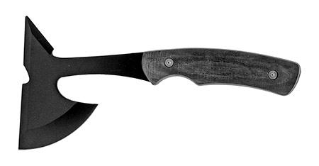 9.25" Full Tang Hatchet with Wooden Axe Handle - Black image