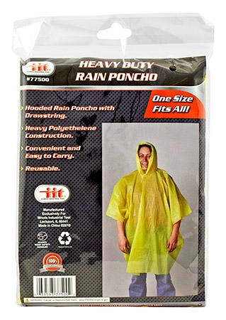 Heavy Duty Rain Poncho image