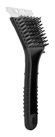 8.75" Grill Brush with Scraper Blade - Diamond Visions image
