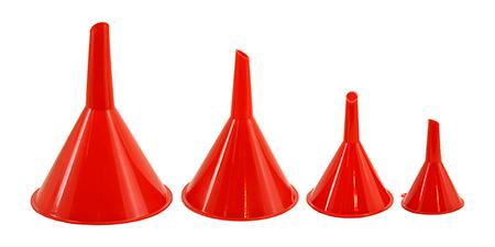 4 Piece Assorted Funnel Set - Sun State Tools image