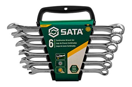 6 pc -  Combination SAE Wrench Set - SATA image