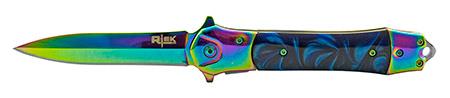 5.25" Traditional Spring Assisted Spear Point Folding Pocket Knife...