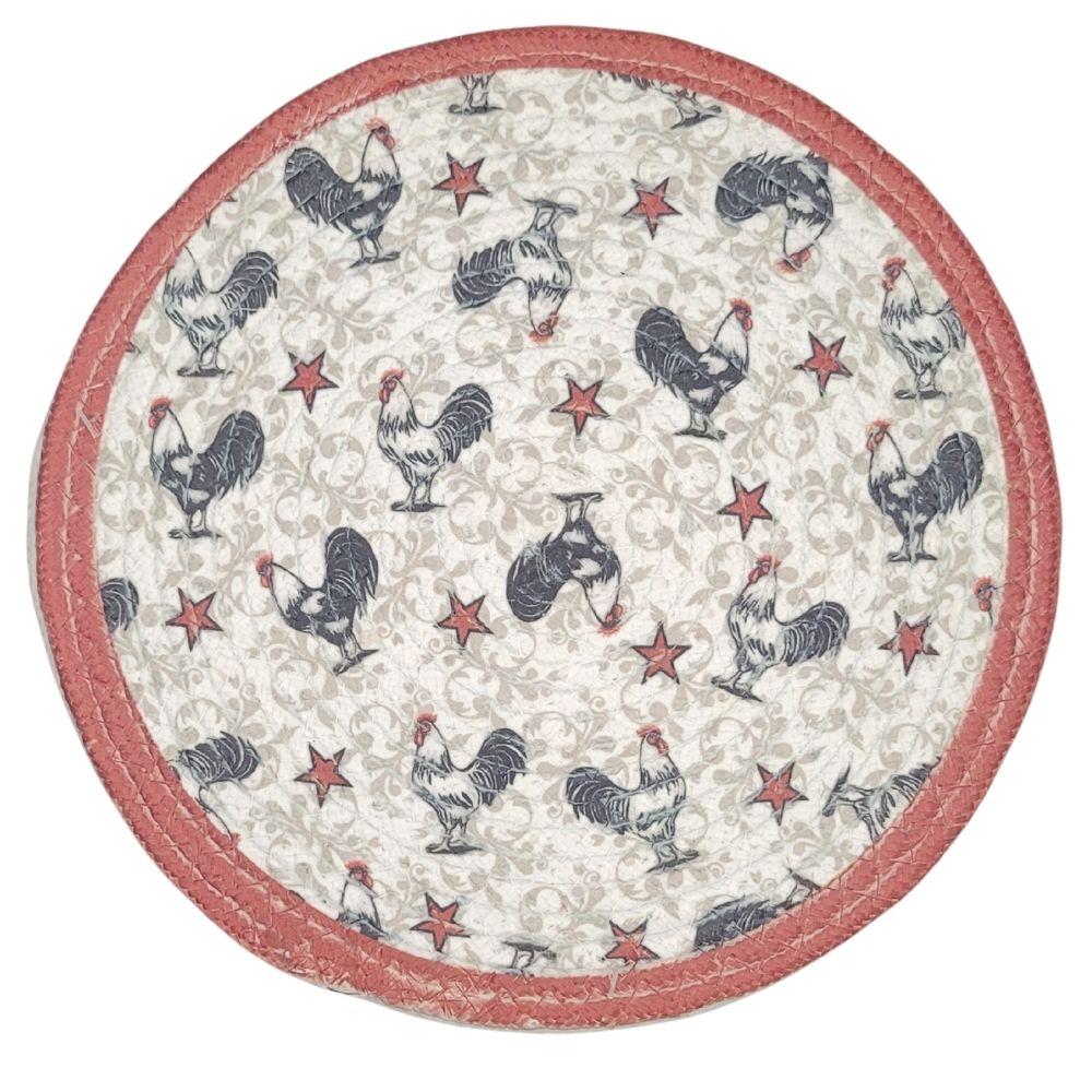 Rooster - 2 Pack - 9 in. Braided Round image