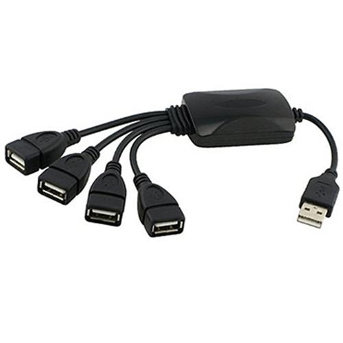 High Speed 4-Port USB Hub For PC/MAC Laptop image
